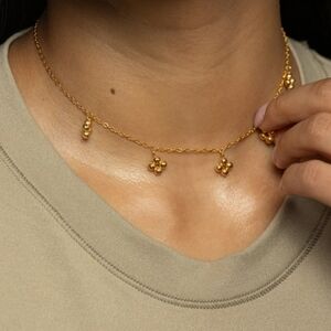 Nominal Henna Choker - Gold